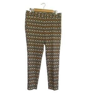 THE LIMITED STRAIGHT PANTS NWOT Straight Leg Ornate Design Size 10
